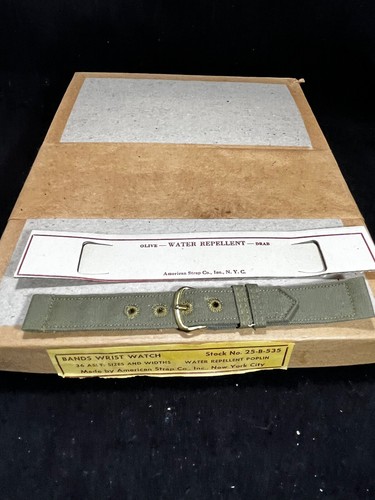 Vintage ww2 watch band - vintage,