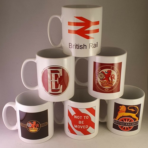 Train mugs railway cups - train,