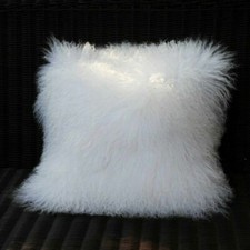 White GENUINE MONGOLIAN