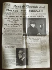 1936 DEC 11TH KING EDWARD VIII