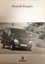 Renault Kangoo Spec Brochure 1999
