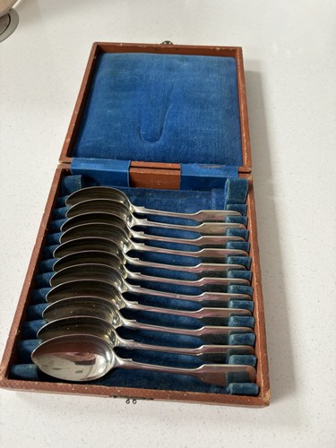 Electroplated teaspoons - ,
