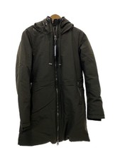 ZARA Cotton Coat S Green Solid