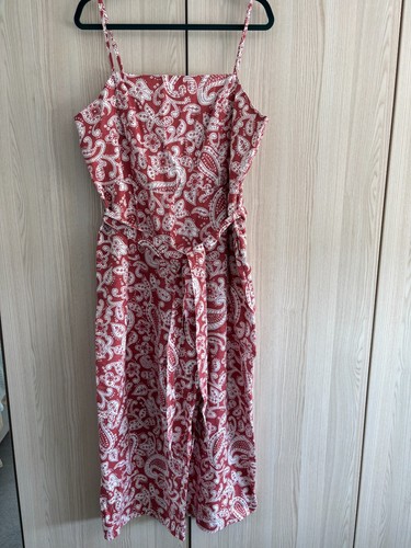 Boden linen jumpsuit size - linen,