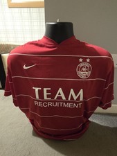 Authentic Aberdeen Fc 2009/2010 Home Football Shirt Mens Size XL