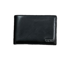 Tumi Men’s Black Leather