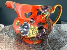 Large Coronaware Jug by S Hancock & Sons. Rare. 