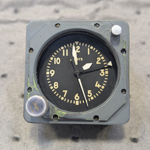 Aircraft clock 8 - 12, hr