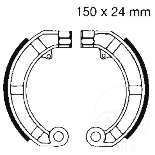 Ebc brake shoes springs - ebc,