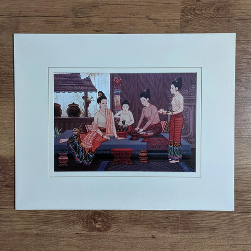 Thai women family traditional - women,
