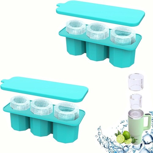 Hollow cylinder ice molds - 3,