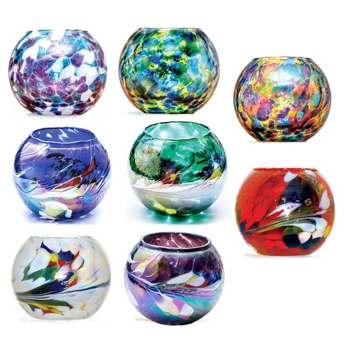 Tea light holder colourful - holder,