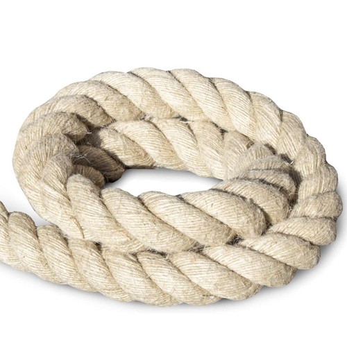Natural 100 hemp rope 48mm - 100%,