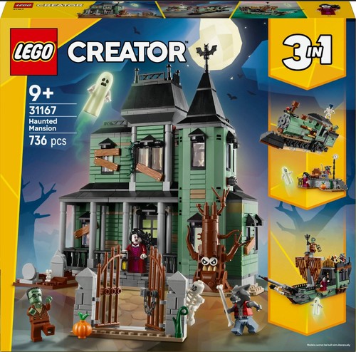 Lego creator 3in1 haunted - creator:,