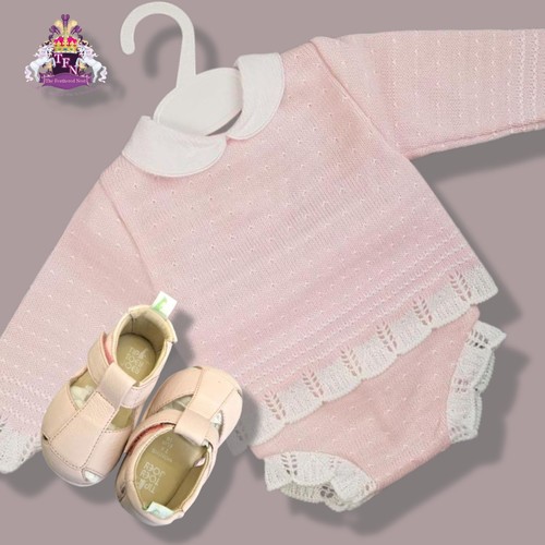 Baby knitted romper - baby,