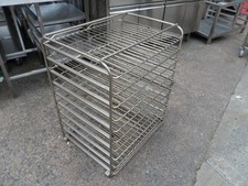 Stainless Steel Rack 10 Runner with Cooling Grids £125 + Vat