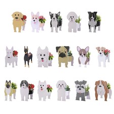 Cute Dog Planter Flower Pot