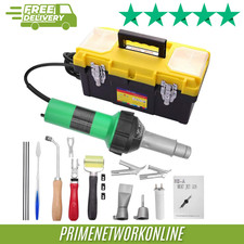 Yabumak 1600W Hot Air Gun Plastic Welder Tool Kit (Pre-Owned) 100% ORIGINAL ⭐⭐⭐⭐