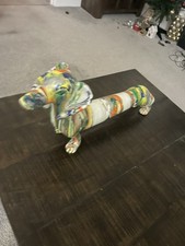Resin Dachshund Statue 43cm