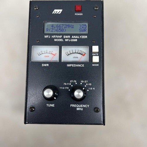 Power only mfj 259b - -, hf/vhf
