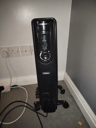 Vonhaus mobile black heater - mobile,
