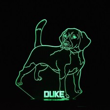 Dog Night Light | Personalised