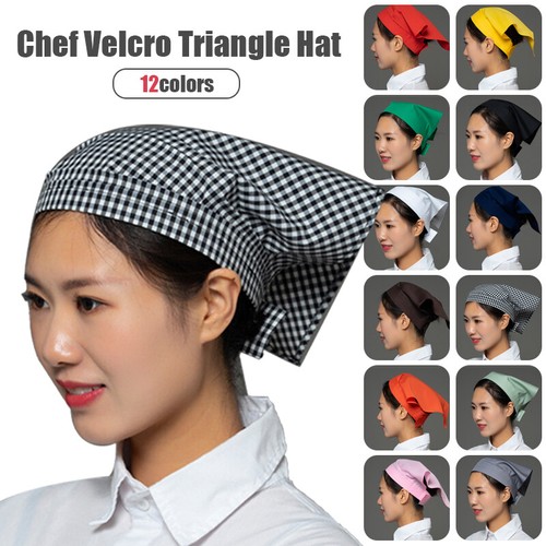 Chef hat triangle headkerchief - chef,