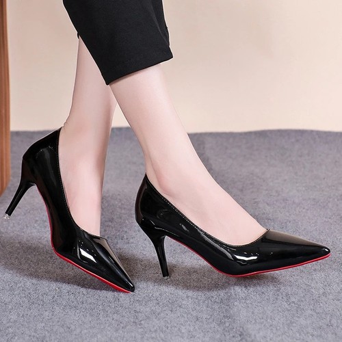 Women patent leather pointed - patent,
