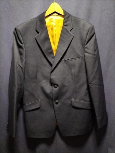 Men dupont suit blue wool - blue,