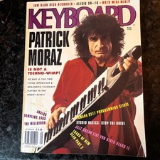 KEYBOARD MAY 1991 PATRICK MORAZ/VINTAGE MELLOTRON/YAMAHA SY77 CLINIC/ALESIS SR16