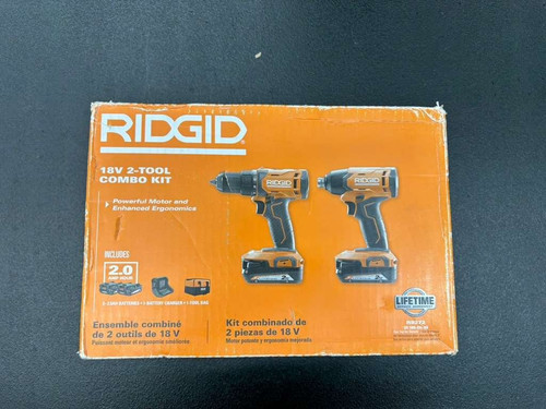 Ridgid 18v brushless - brushless, 2-tool