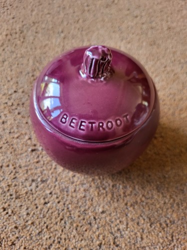 Vintage ceramic beetroot - ceramic,