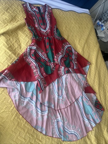 Women african print dress - women's,