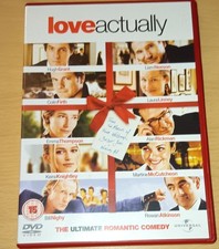 Love Actually Region 2 DVD Starring Hugh Grant, Bill Nighy, Martine McCutcheon