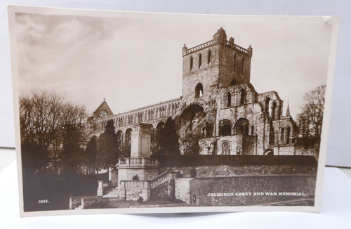 Jedburgh abbey war - abbey, memorial