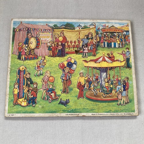 Vintage 1977 fairground - vintage,