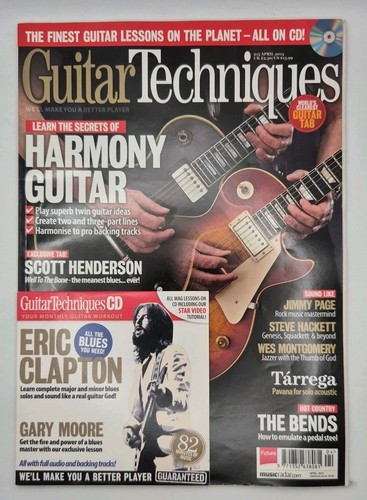 Guitar techniques magazine - techniques,
