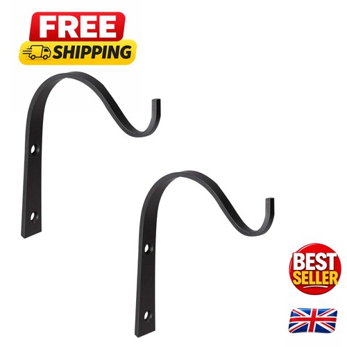 2pcs wrought iron wall hooks - wall,