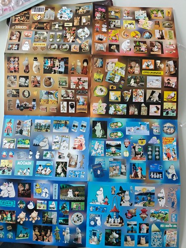 Moomin stickers pack new - , 8