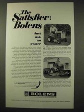 1969 Bolens Lawn Tractor Ad - The Satisfier