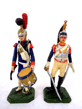 Rose Miniatures Toy Soldier 54mm Scale Napoleonic French Cuirassier & Drummer