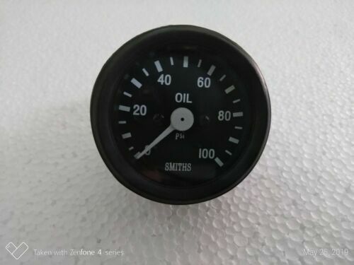 Smith black oil pressure gauge - pressure,