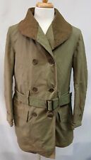 Rare Genuine Vintage Green US 40s WW2 Mackinaw Jeep Jacket With Waist Belt