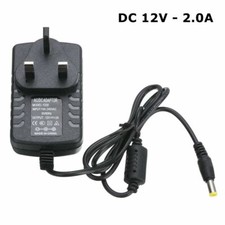 12V 2A Power Cable Adapter Supply Charger Fit For Makita BMR 100/101 Site Radio