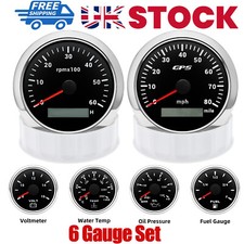 6 Gauge Set 85mm GPS