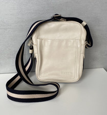 Bally White leather cross bag