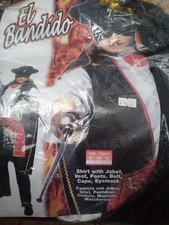 Widmann Zorro Style Costume Large