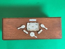 12th scale dolls house Victoria Fasken hand painted dressing table set