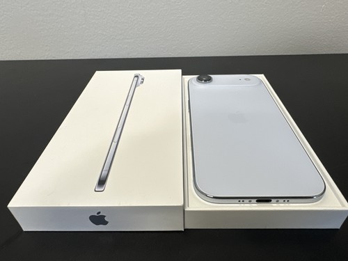New open box apple iphone - box,