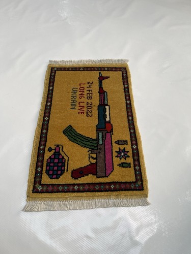 54x34 handmade rug war - handmade,